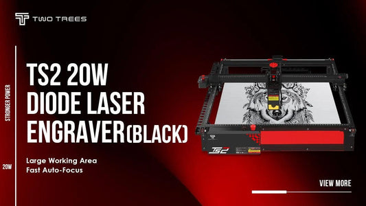 TwoTrees | TS2 20W Diode Laser Engraver (Black) - TwoTrees Official Shop