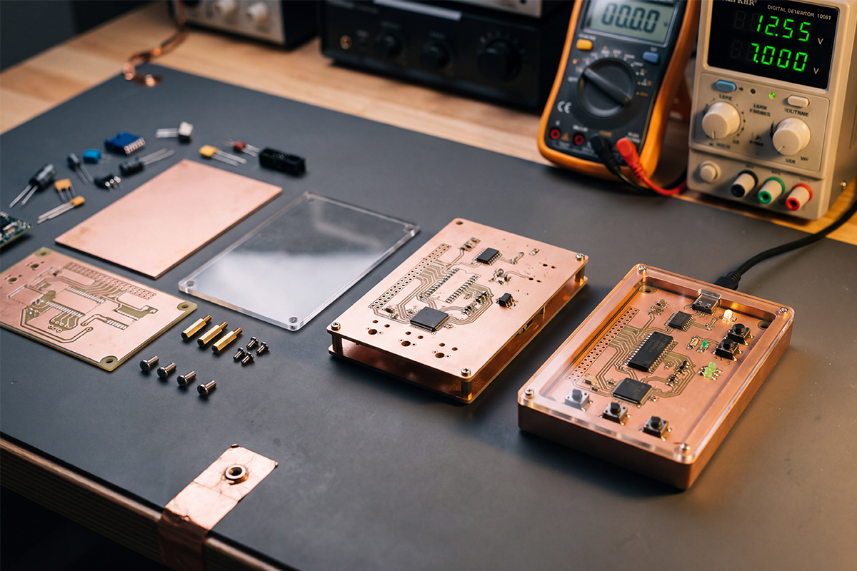 Prototypowa płytka PCB