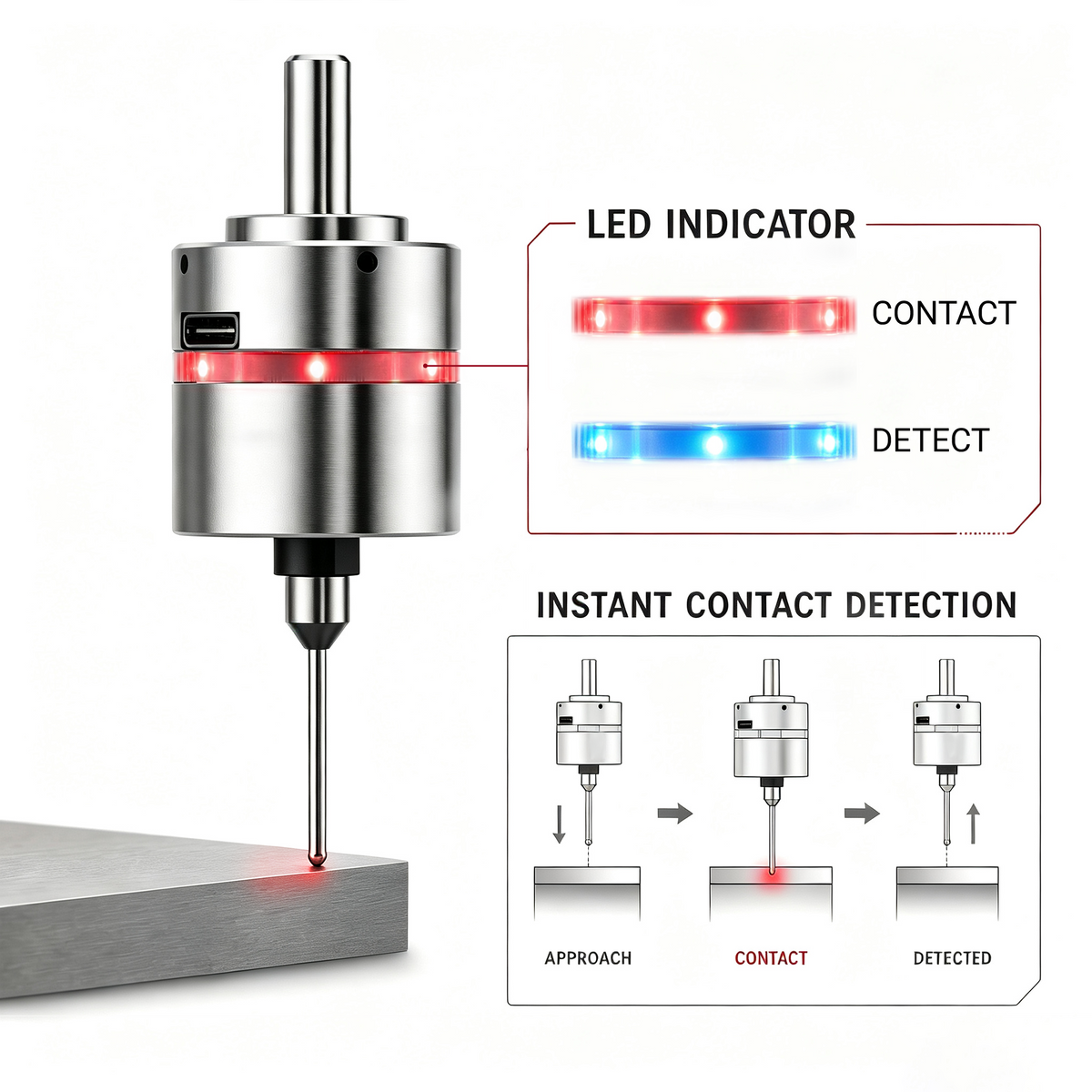 Twotrees 3D Wired Probe for ED1