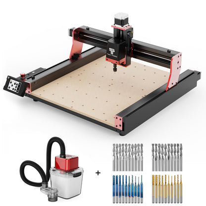 Frezarka CNC Twotrees TTC450 PRO + odkurzacz M1 + frezy trzpieniowe