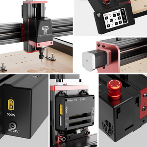 Twotrees TTC450 PRO CNC Router Machine（EU US Direct Ship, VAT Included）
