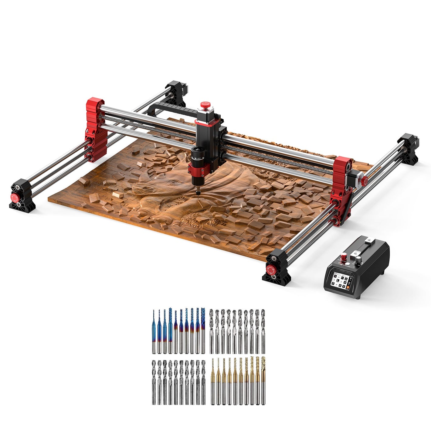 Twotrees TTC-H40 frezarka CNC + frezy