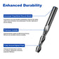 Twotrees Solid Carbide 2 Flute Spiral End Mill Set