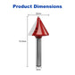 Twotrees Solid Carbide 60° V-Bit