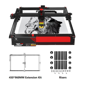 Twotrees TS2-20W Laser Engraver + Extension Kit + Risers