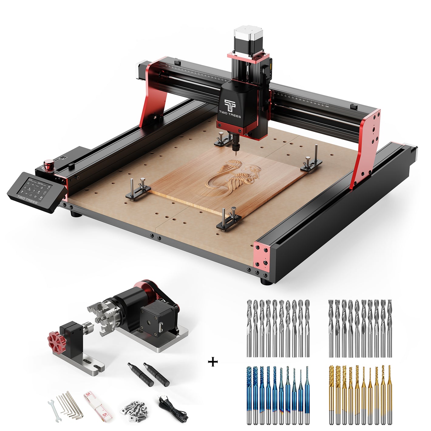 Twotrees TTC450 PRO CNC Router Maszyna (Bezpośrednia wysyłka z UE i USA, VAT wliczony)