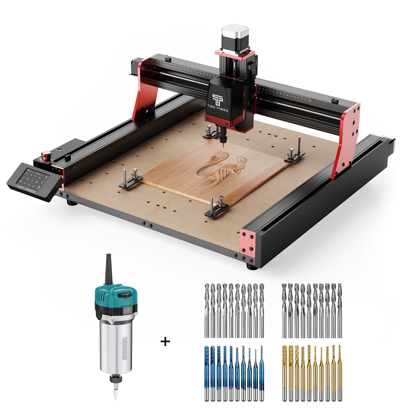 Twotrees TTC450 PRO CNC Router Maszyna (Bezpośrednia wysyłka z UE i USA, VAT wliczony)