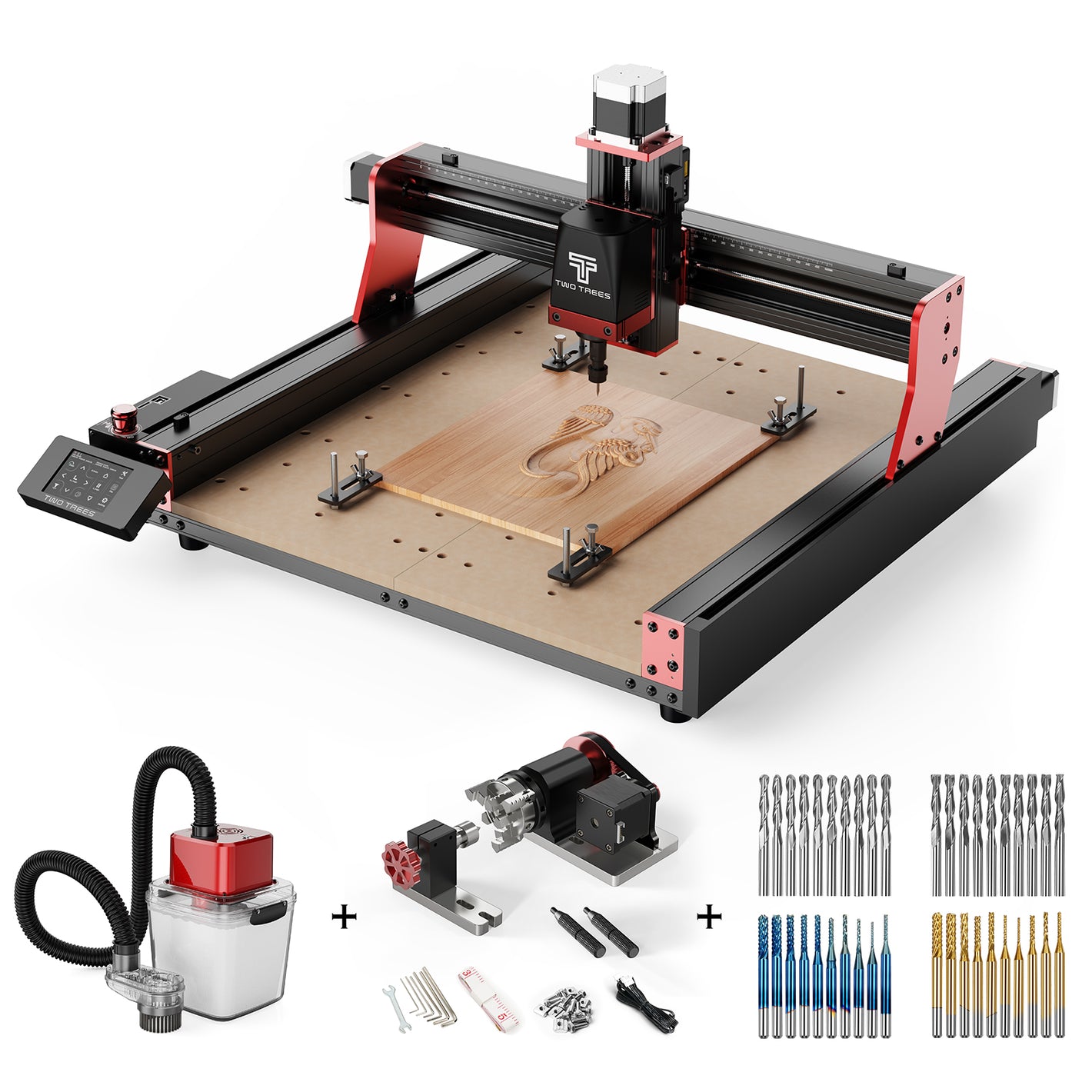 Twotrees TTC450 PRO CNC Router Maszyna (Bezpośrednia wysyłka z UE i USA, VAT wliczony)