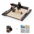 Maszyna frezarska CNC Twotrees TTC450 PRO + moduł laserowy TC20 + silnik 500w + obrotowa oś CNC 4 + frezy końcowe