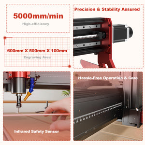 Twotrees TTC6050 frezarka CNC - Second Image