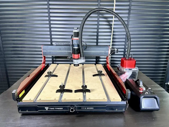 Recenzja frezarki CNC TwoTrees TTC6050 z zestawem odkurzacza Monster (M1) i ulepszeniem wrzeciona 800W